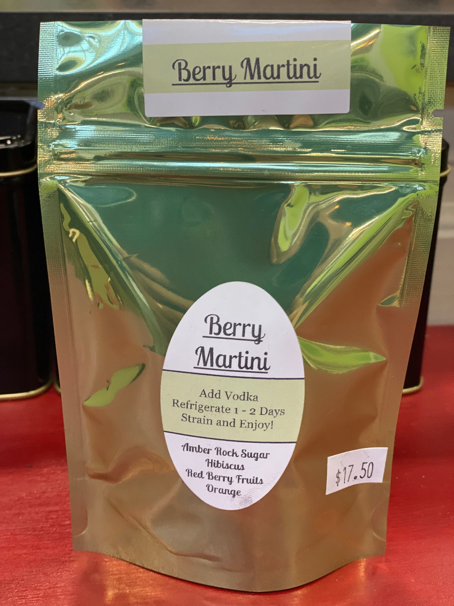 Berry Martini